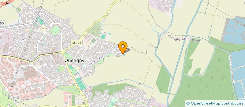 localisation de l'entreprise 888 034 071   QUETIGNY