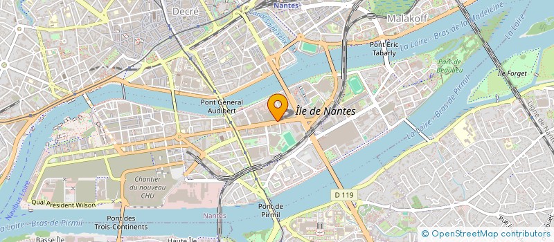 localisation de l'entreprise 888 042 462   NANTES