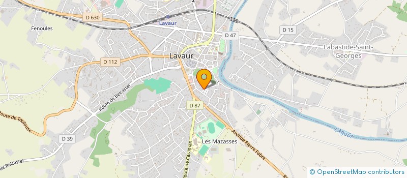 localisation de l'entreprise 888 044 575   LAVAUR