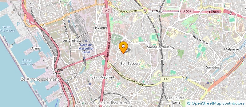 localisation de l'entreprise 888 050 846 à MARSEILLE