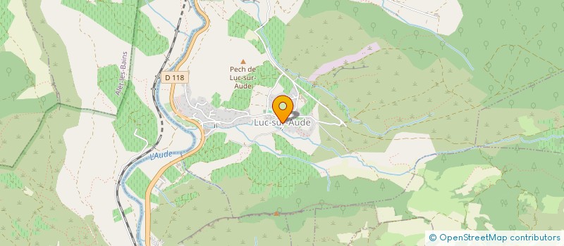 localisation de l'entreprise 888 053 683   LUC-SUR-AUDE