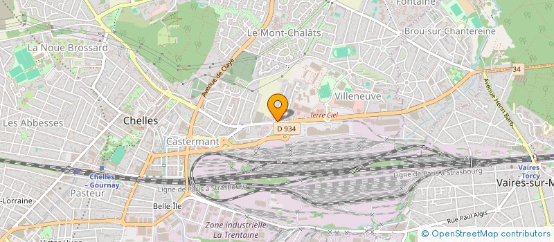 localisation de l'entreprise 888 067 469   MONTFERMEIL