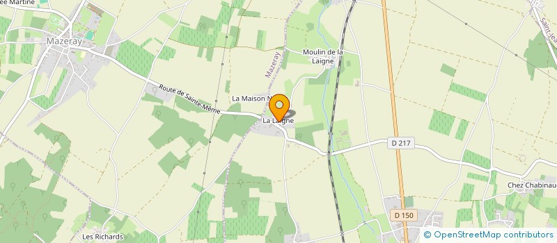 localisation de l'entreprise 888 068 590   ASNIERES-LA-GIRAUD