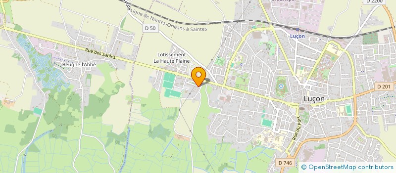 localisation de l'entreprise 888 073 459   LUCON