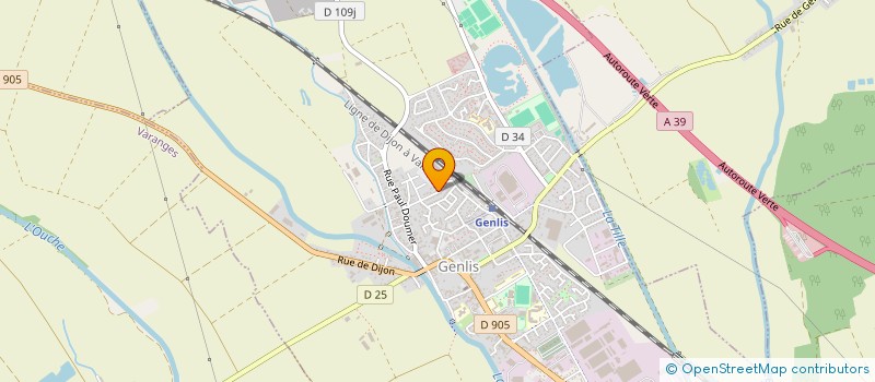 localisation de l'entreprise 888 079 704   GENLIS