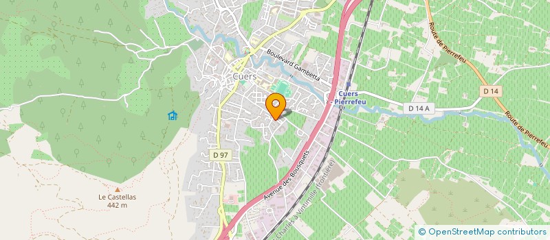 localisation de l'entreprise 888 087 087   CUERS