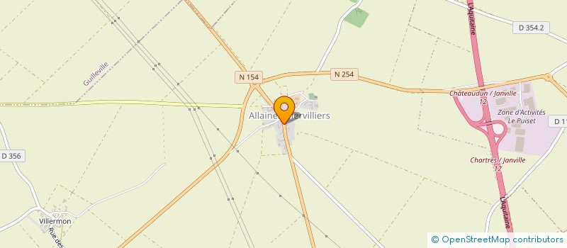 localisation de l'entreprise 888 089 125 à JANVILLE-EN-BEAUCE