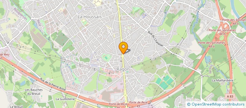 localisation de l'entreprise 888 089 620   REZE