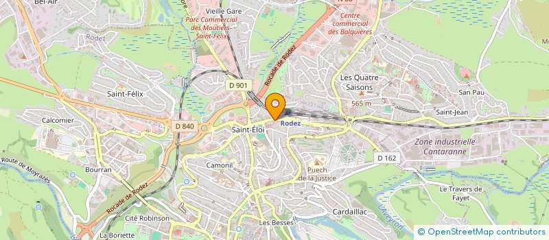 localisation de l'entreprise 888 092 509   RODEZ