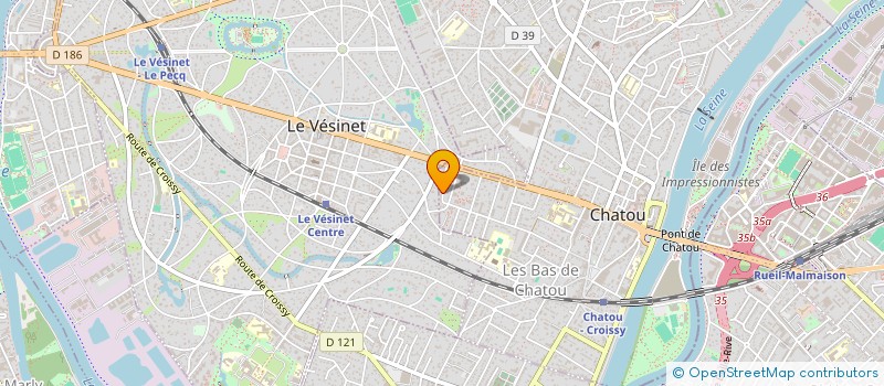 localisation de l'entreprise 888 094 182   CHATOU