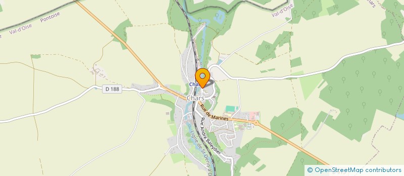 localisation de l'entreprise 888 095 064   CHARS