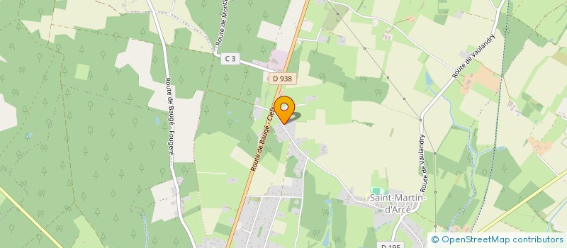 localisation de l'entreprise 888 102 274   BAUGE-EN-ANJOU