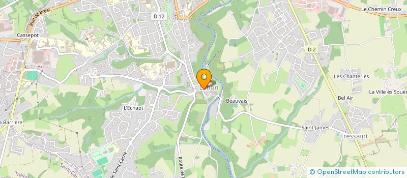 localisation de l'entreprise 888 105 335   DINAN