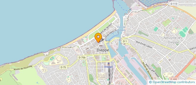 localisation de l'entreprise 888 111 390   DIEPPE