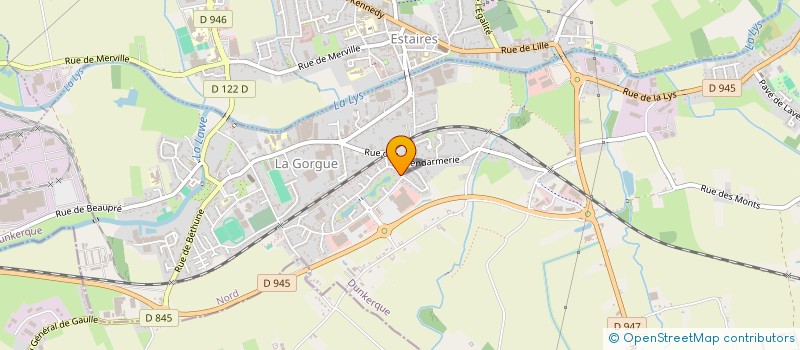 localisation de l'entreprise 888 122 413   LA GORGUE