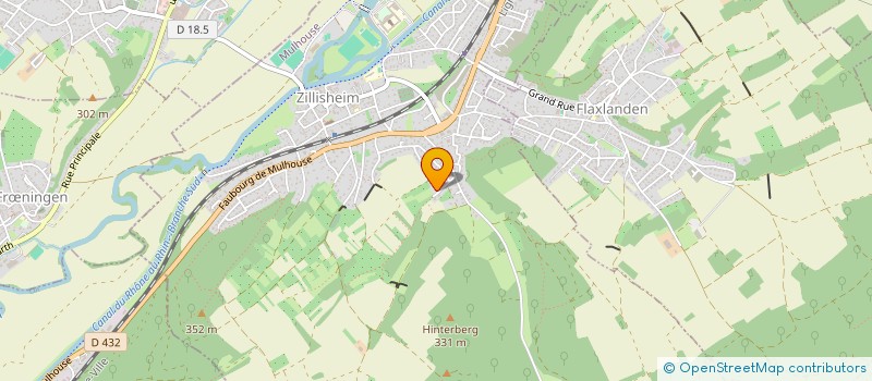 localisation de l'entreprise 888 130 077   MULHOUSE