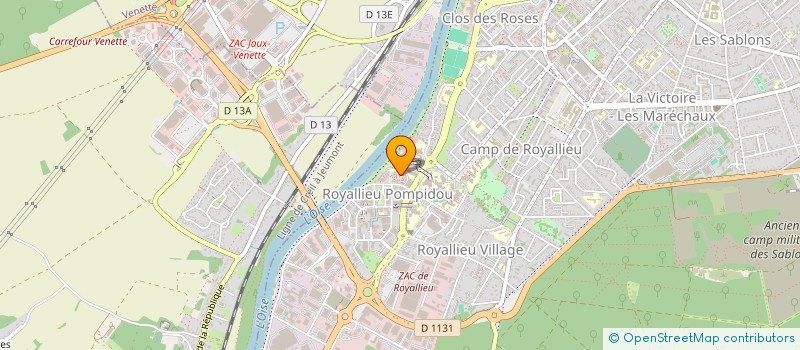 localisation de l'entreprise 888 142 072   THOUROTTE