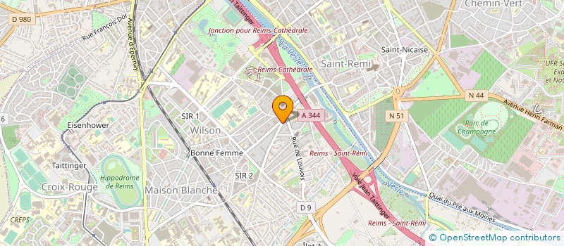 localisation de l'entreprise 888 150 521   BELLEU