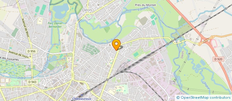 localisation de l'entreprise 888 152 626 à CHATEAUROUX
