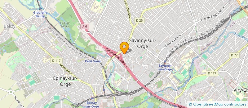 localisation de l'entreprise 888 162 203 à SAVIGNY-SUR-ORGE