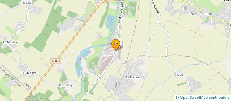 localisation de l'entreprise 888 163 086   LA FERRIERE-SUR-RISLE