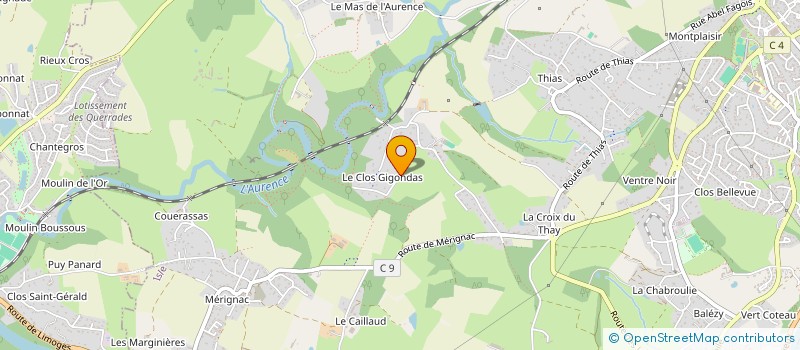 localisation de l'entreprise 888 167 806 à LIMOGES