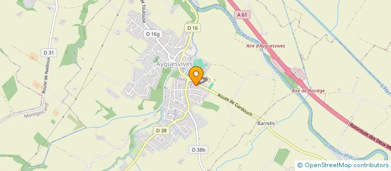 localisation de l'entreprise 888 176 302   AYGUESVIVES