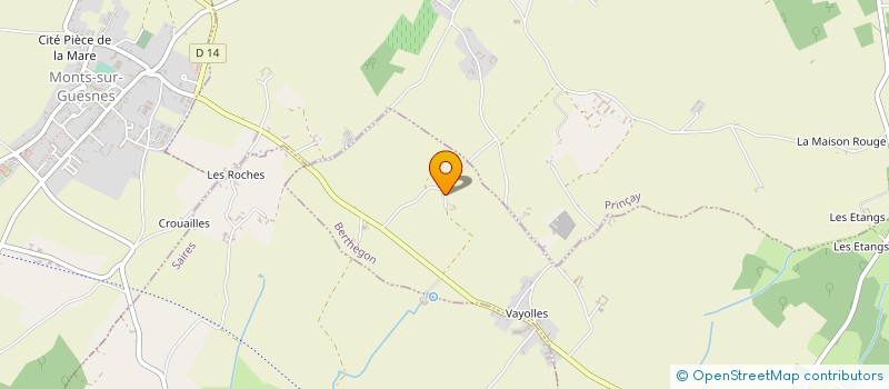 localisation de l'entreprise 888 182 516 à BERTHEGON