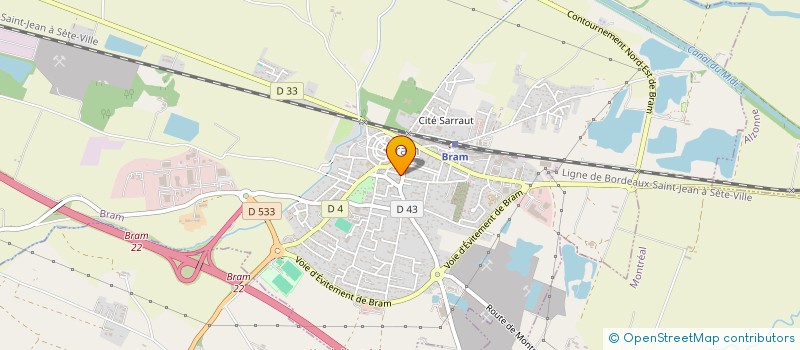 localisation de l'entreprise 888 189 909   BRAM