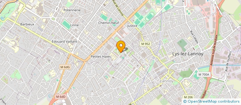 localisation de l'entreprise 888 190 774   ROUBAIX