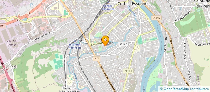 localisation de l'entreprise 888 195 815 à CORBEIL-ESSONNES