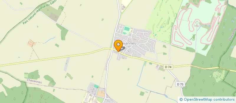 localisation de l'entreprise 888 206 216   CHEVANNES