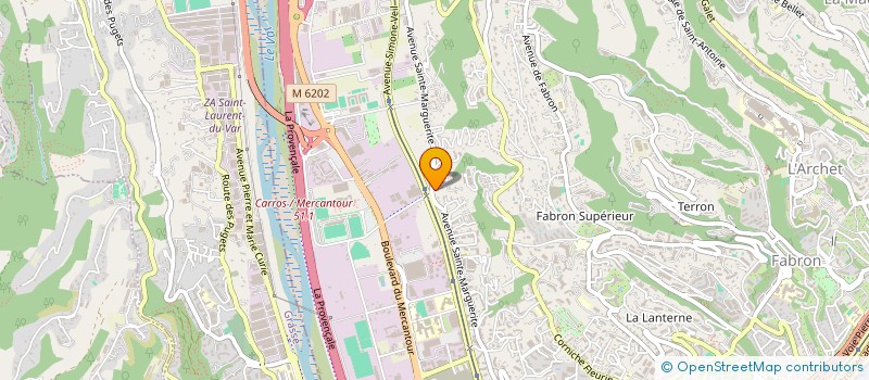 localisation de l'entreprise 888 213 337   NICE