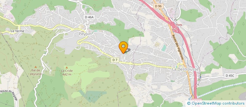 localisation de l'entreprise 888 214 574 à GEMENOS