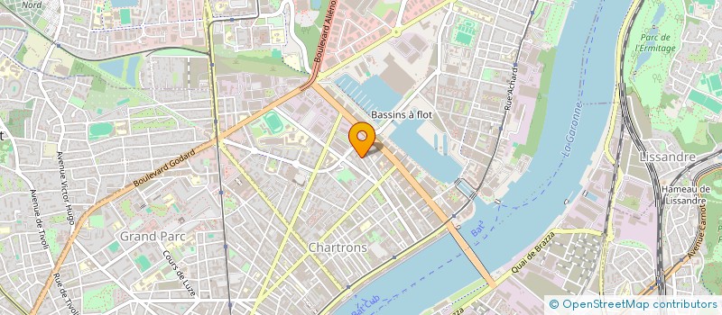 localisation de l'entreprise 888 215 480 à BORDEAUX