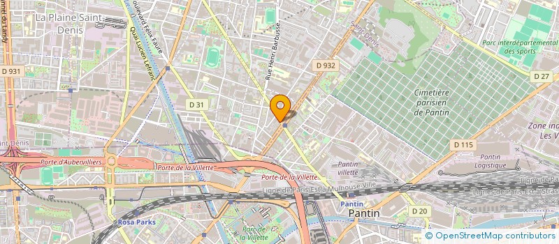 localisation de l'entreprise 888 215 837   PARIS