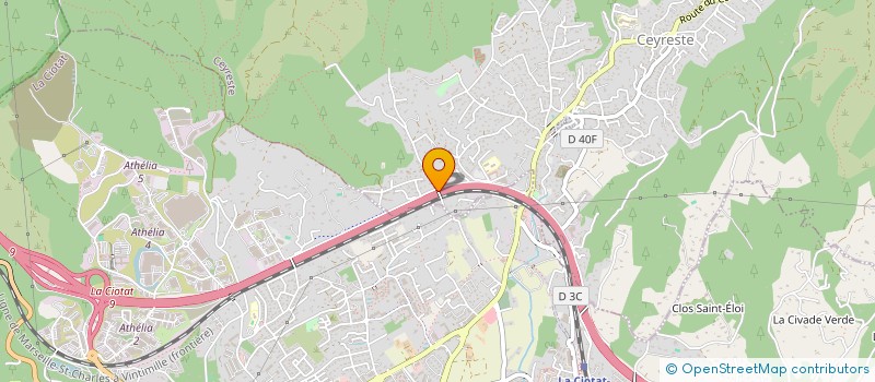 localisation de l'entreprise 888 216 108 à CEYRESTE