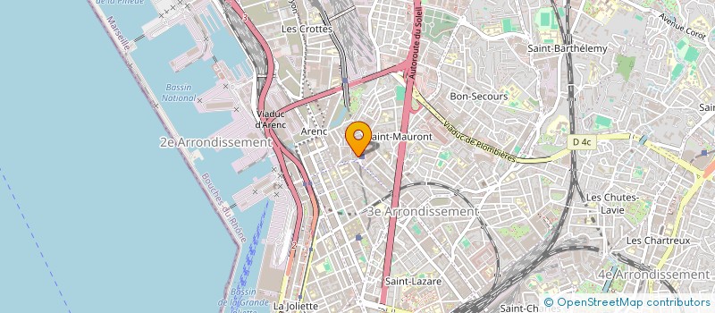 localisation de l'entreprise 888 218 856   MARSEILLE