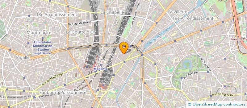 localisation de l'entreprise 888 221 587   PARIS