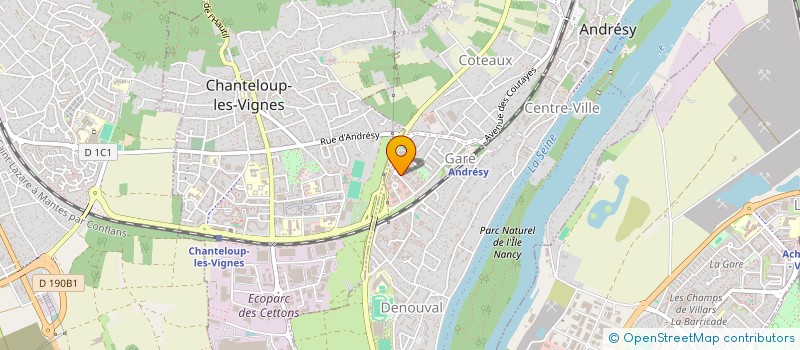 localisation de l'entreprise 888 224 276   ANDRESY