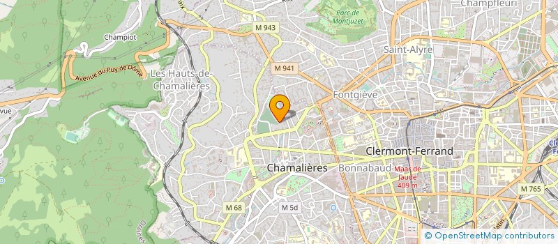 localisation de l'entreprise 888 231 099   AUBIERE