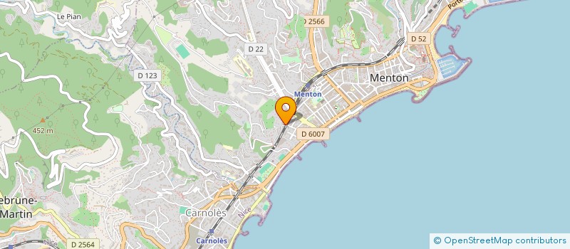 localisation de l'entreprise 888 250 479 à ROQUEBRUNE-CAP-MARTIN