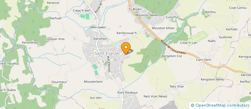 localisation de l'entreprise 888 258 118   CONCARNEAU