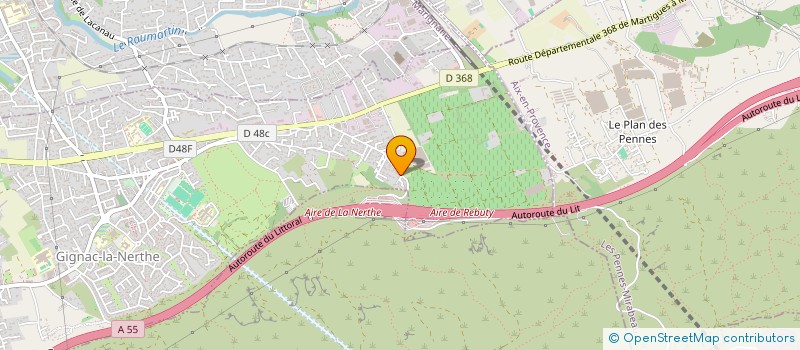 localisation de l'entreprise 888 262 235 à GIGNAC-LA-NERTHE