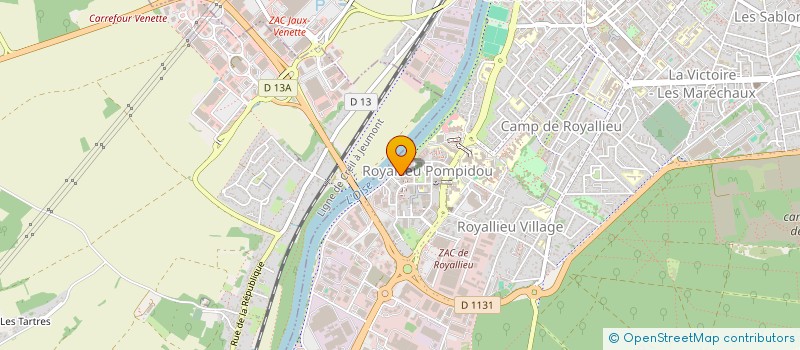 localisation de l'entreprise 888 267 424   COMPIEGNE