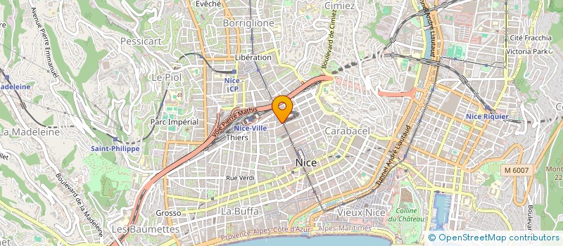 localisation de l'entreprise 888 276 680 à NICE