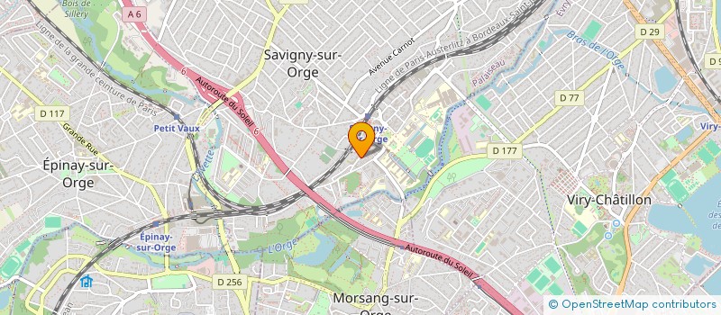 localisation de l'entreprise 888 282 282 à SAVIGNY-SUR-ORGE