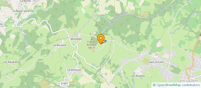 localisation de l'entreprise 888 284 882   OULLINS-PIERRE-BENITE