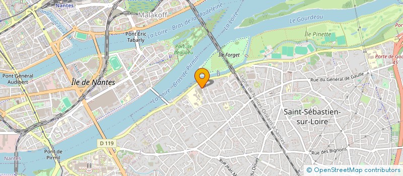 localisation de l'entreprise 888 285 467   SAINT-SEBASTIEN-SUR-LOIRE