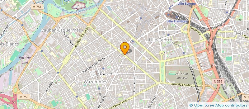 localisation de l'entreprise 888 285 855  à LEVALLOIS-PERRET